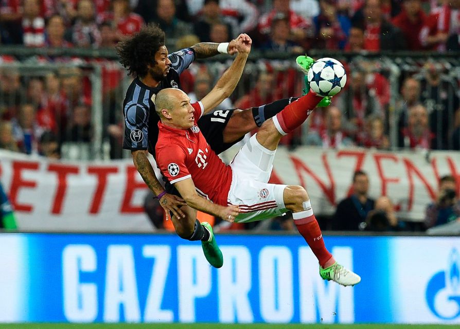 Real Madrid vs Bayern Munich(2-1) UEFA Champions League quater-final