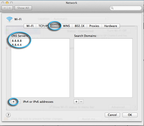 use google 8888 dns servers mac use google 8888 dns servers mac