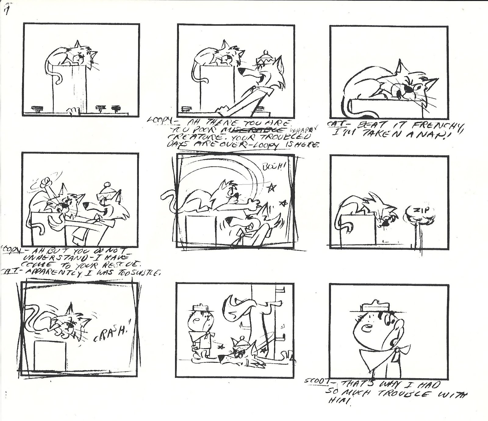 Yowp: A Lost Loopy De Loop Cartoon?