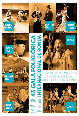 43 GALA FOLKLÓRICA INTERNACIONAL - Feria de Pedro Romero - Ronda 2016 43 GALA FOLKLÓRICA INTERNACIONAL - Feria de Pedro Romero - Ronda 2016