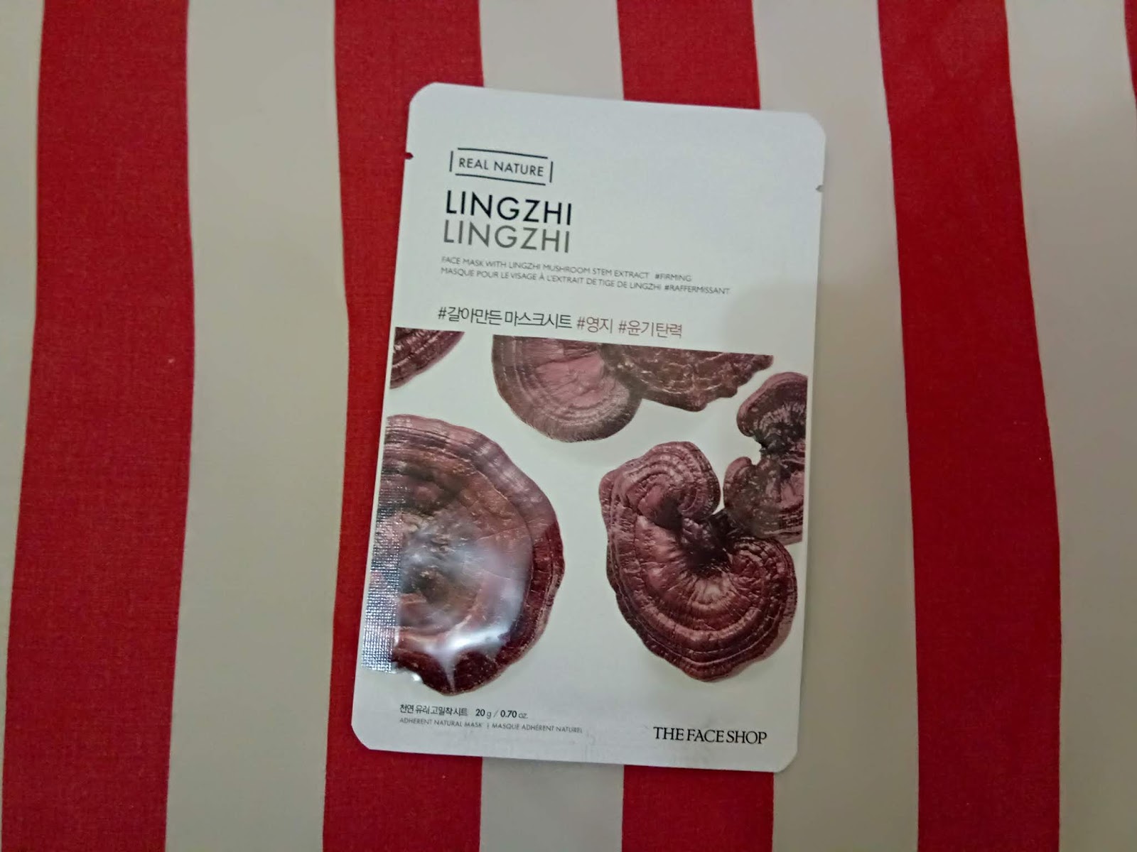 "QQ" MY DAILY SKINCARE THE FACE SHOP SHEET MASK