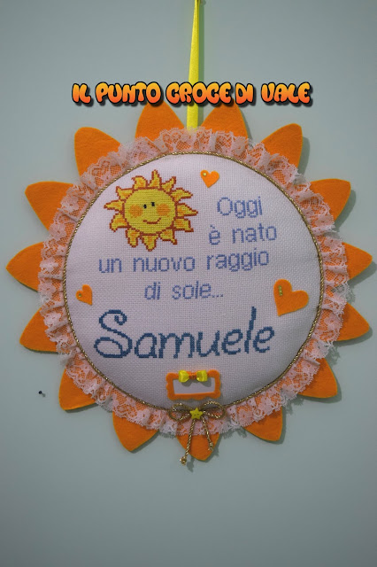 Il Punto Croce Di Vale Fiocco Nascita Samuele