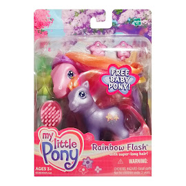 My Little Pony Rainbow Flash Super Long Hair Ponies Bonus G3 Pony