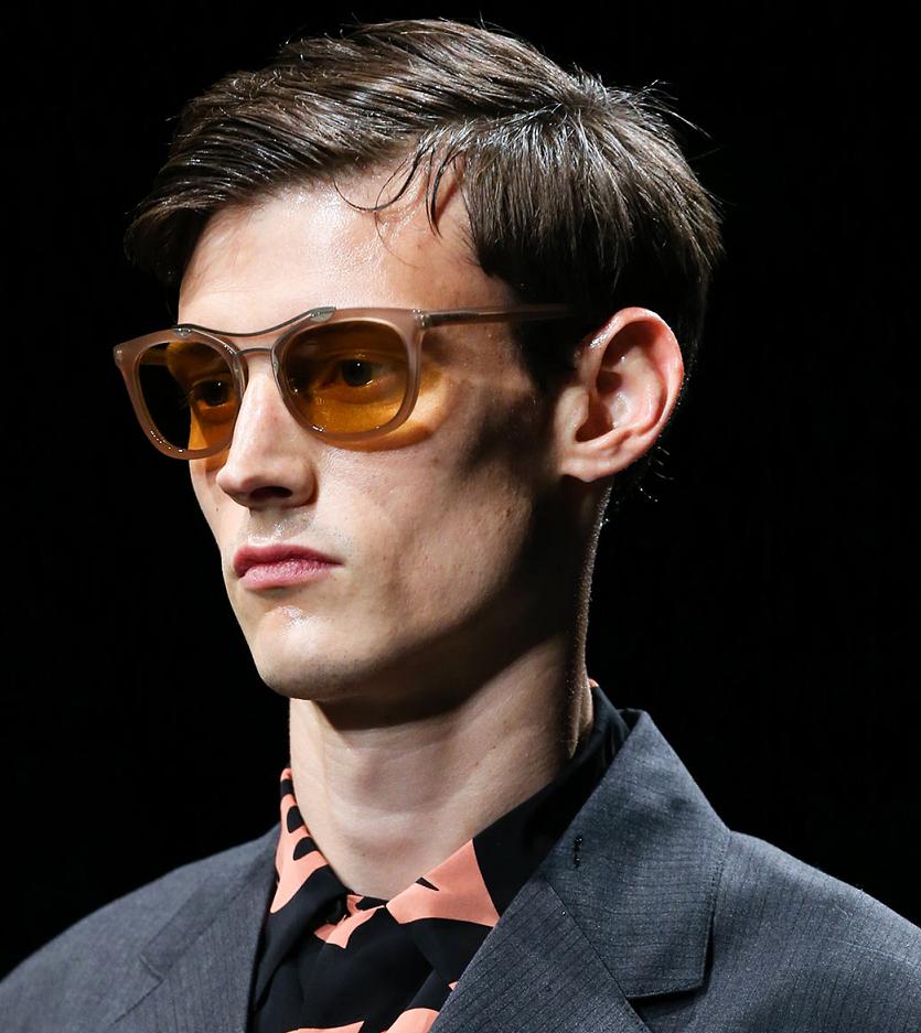 Fashion & Lifestyle: Prada Sunglasses... Spring 2014 Menswear