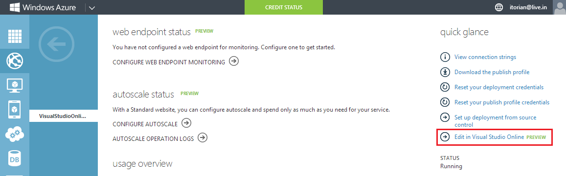visual studio online code editor visual studio online code editor