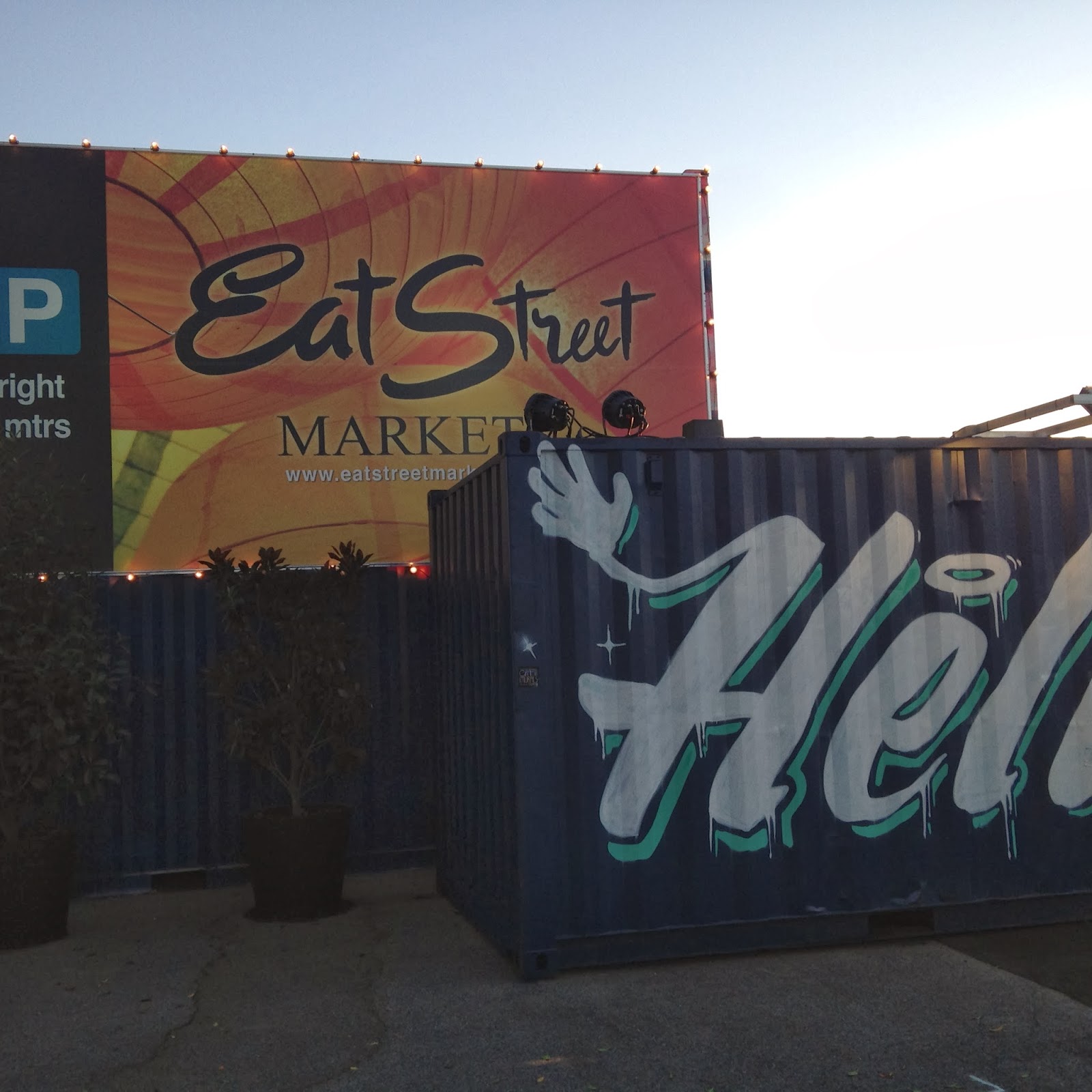 store wrapped Eat Street Markets Hamilton