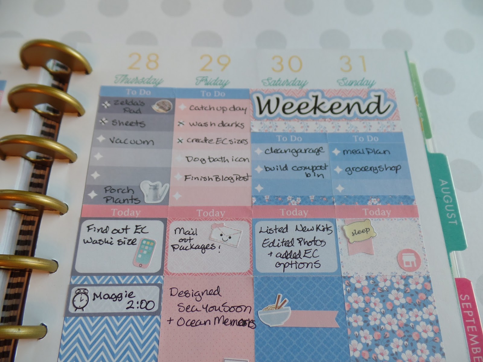 The Planner's Hedge The Happy Planner VS Erin Condren's Life Planner a
