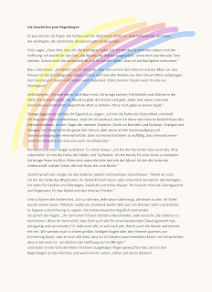 mittelschule oswald von wolkenstein: Die Geschichte vom Regenbogen