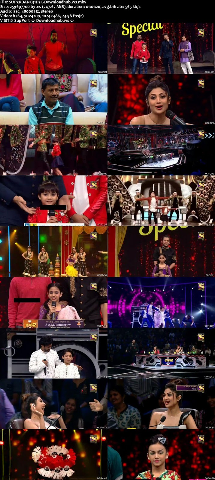 Super Dancer Chapter 2 31 December 2017 Episode 28 HDTV 480p