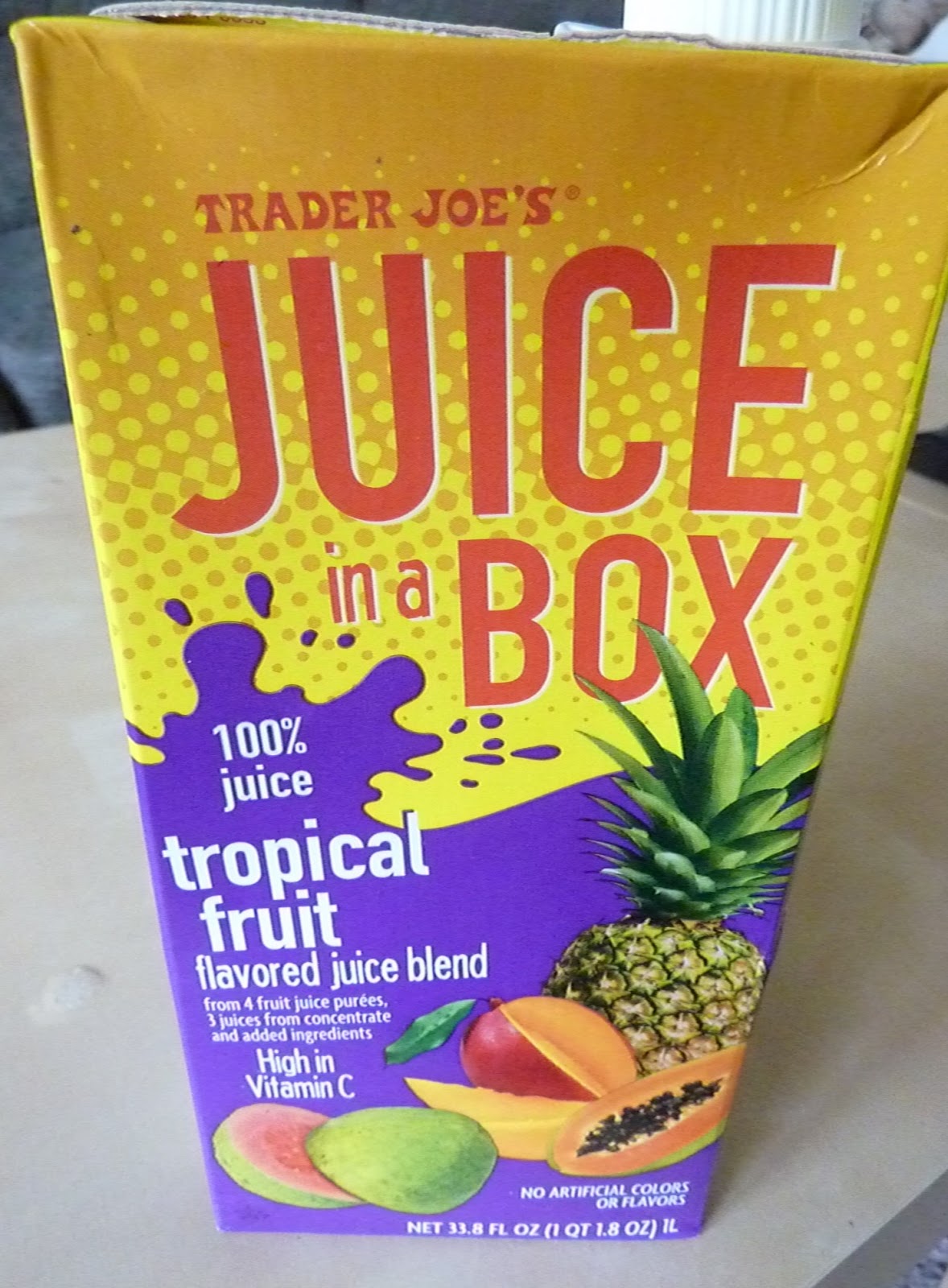 What's Good at Trader Joe's? Trader Joe's Tropical Fruit Juice in a Box