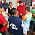 Luís Orlando participou de fiscalização e orientação aos vendedores de pescados em Rosário