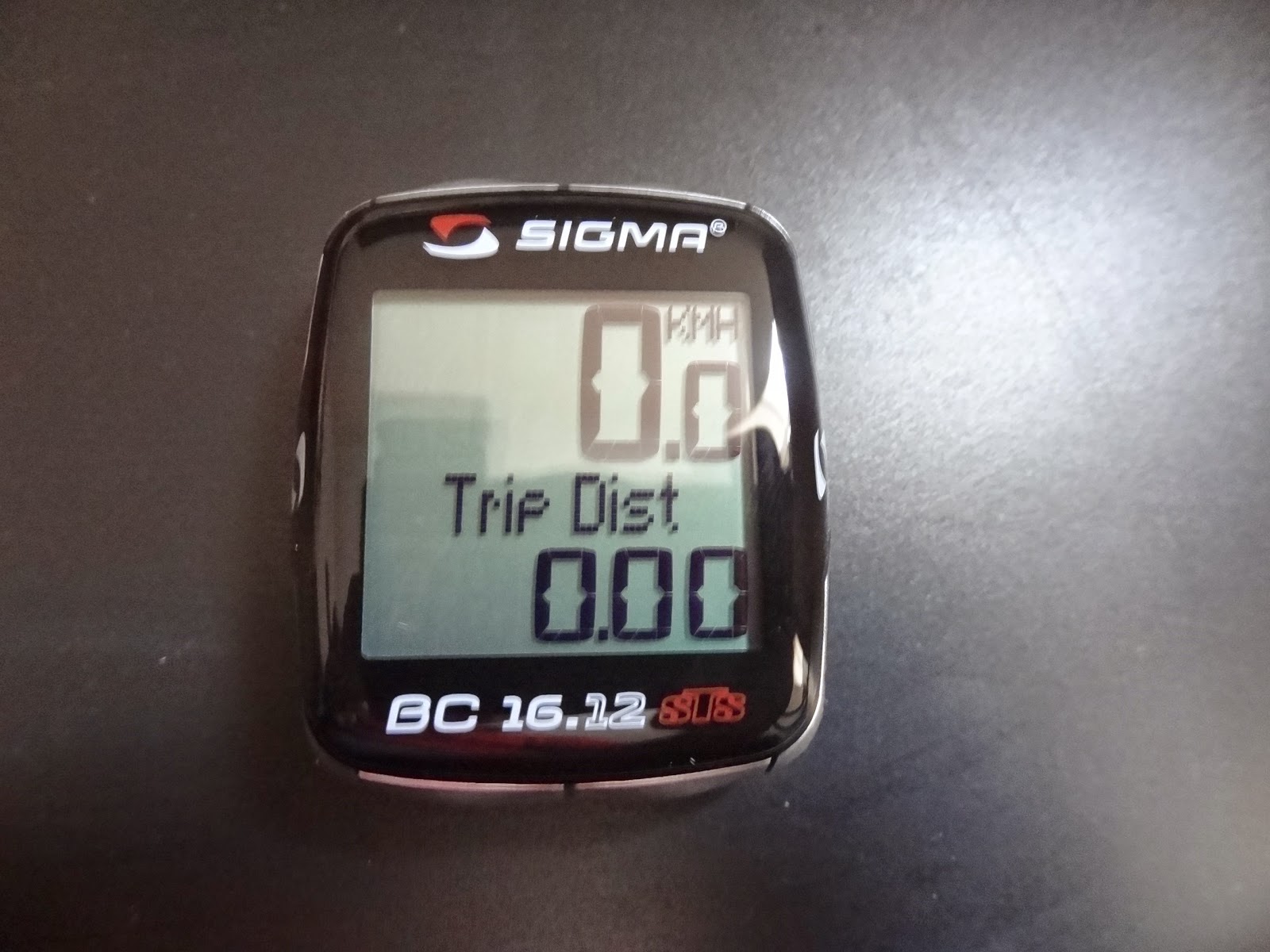 Sigma BC 16.12 STS wireless road bike computer