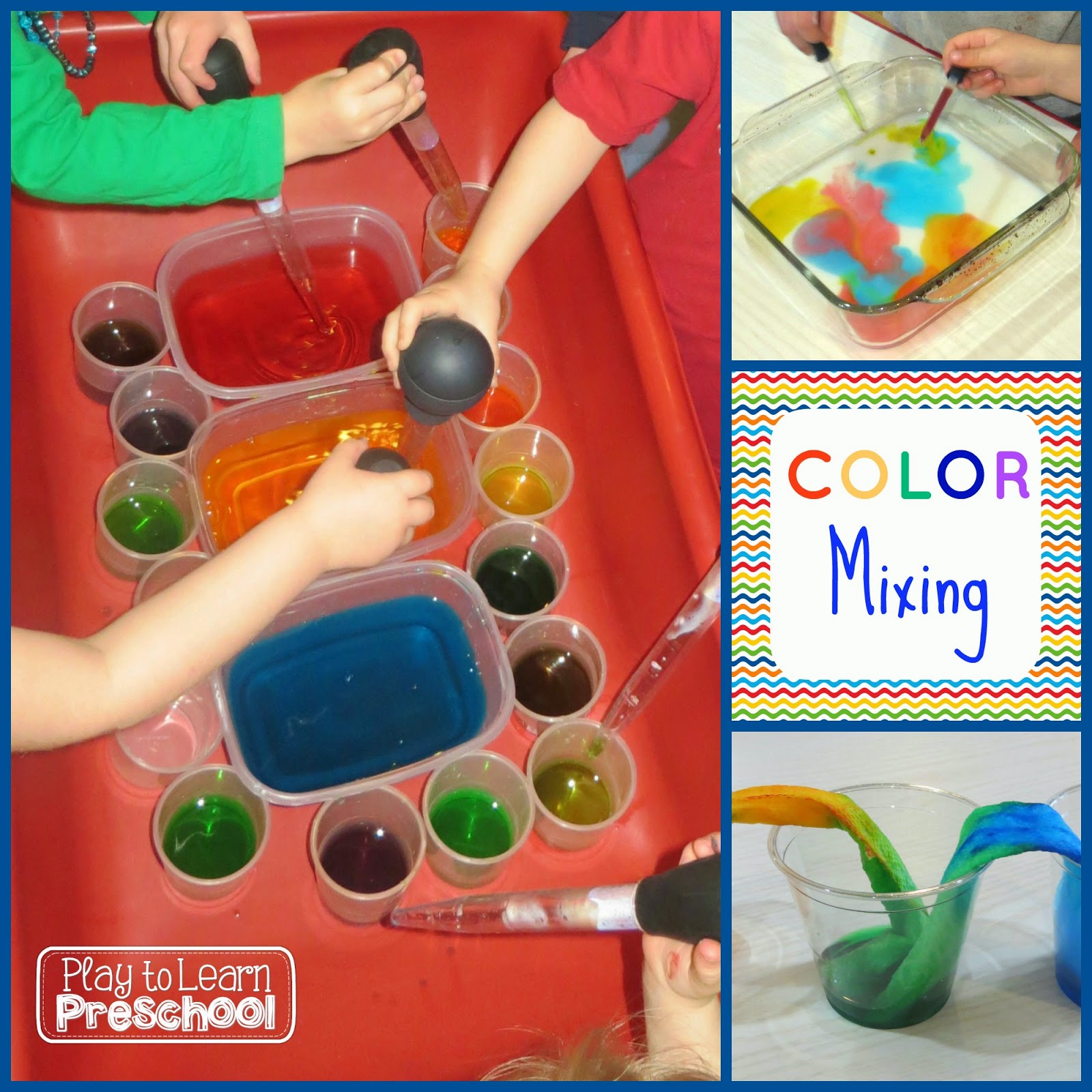 Play To Learn Preschool Mixing Colors Play To Learn Preschool Mixing Colors
