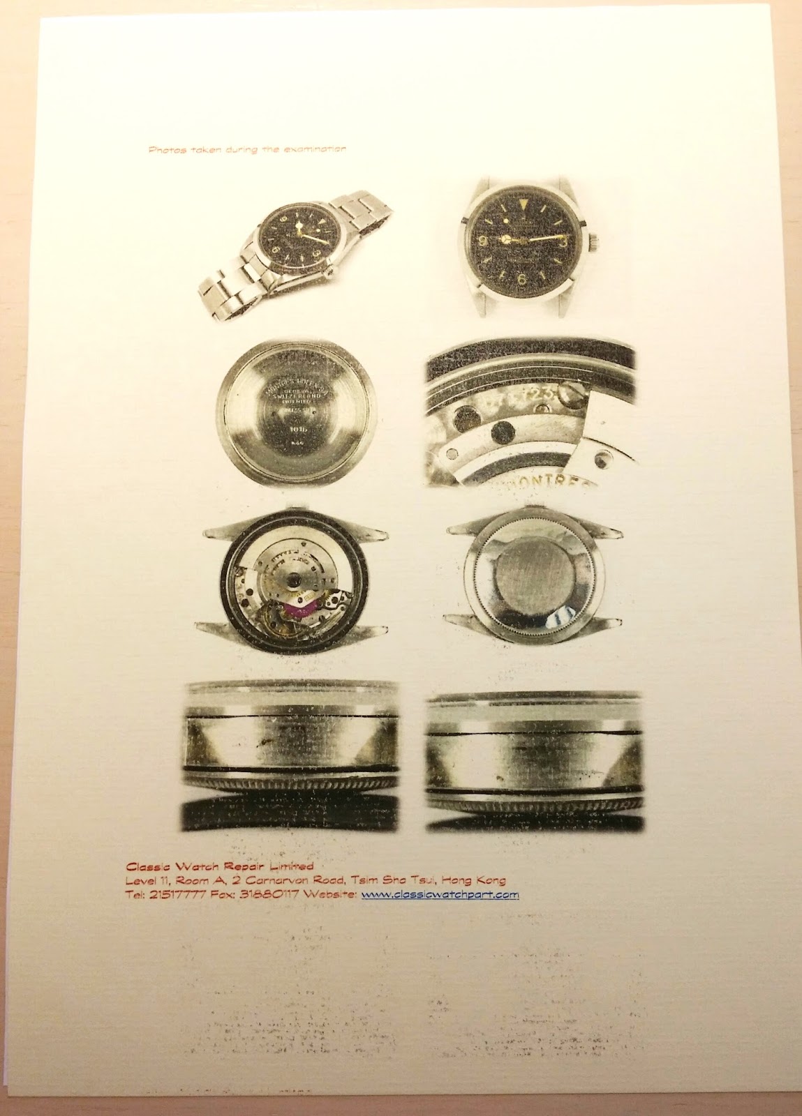 Hong Kong Watch Fever 香港發燒友 Classic Watch Repair's latest Watch