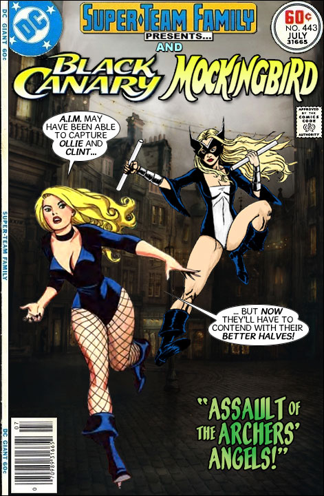 Super-Team Family: The Lost Issues!: Black Canary and Mockingbird