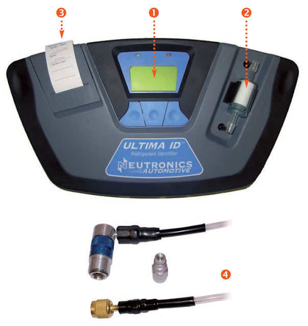 REFRIGERATION TOOLS AND EQUIPMENT Refrigerant identifier