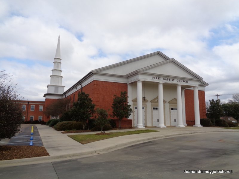 Church and States 8 Mississippi churches, as seen from the road