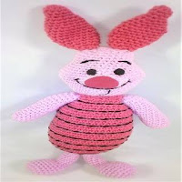 PATRON PIGLET WINNIE THE POOH AMIGURUMI 27536