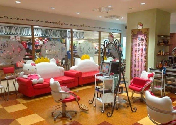 Great interior design ideas for Hello Kitty fans