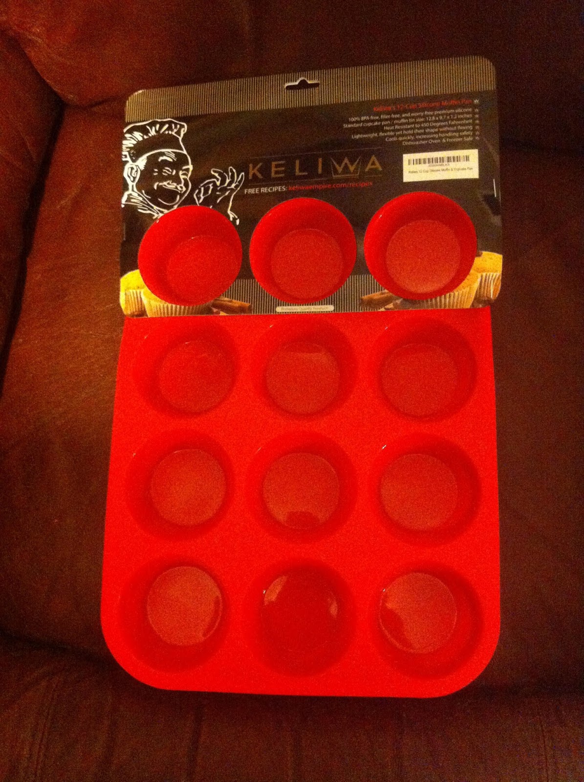 My Freebie File Keliwa 12 Cup Silicone Muffin & Cupcake Baking Pan