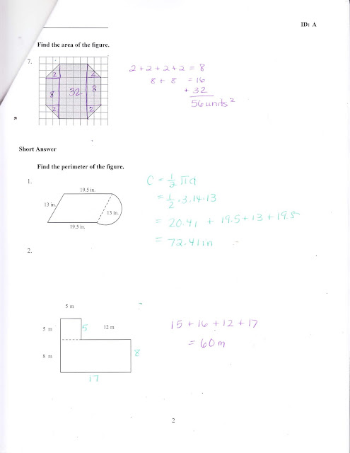 Ms. Jean's Classroom Blog: Chapter 8 Practice Test Answers
