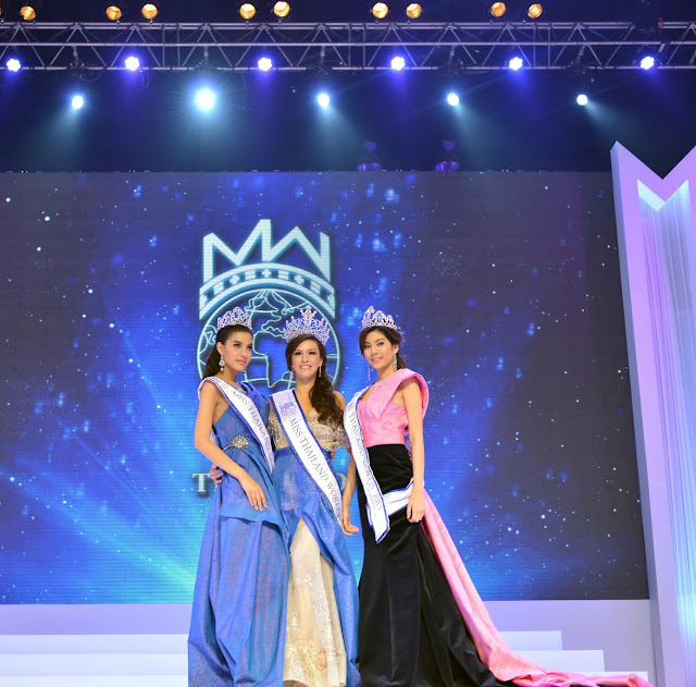 2013 l Miss Thailand World l 2nd Runner-Up l Sukkonij Methangsuwej Top+Three+(2)