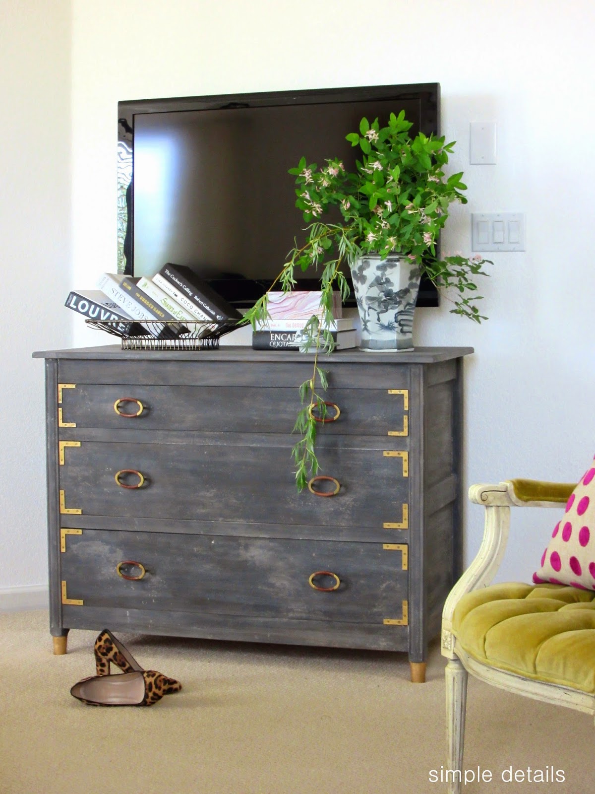 Simple Details One Room Challenge Another Craigslist Bedroom Reveal