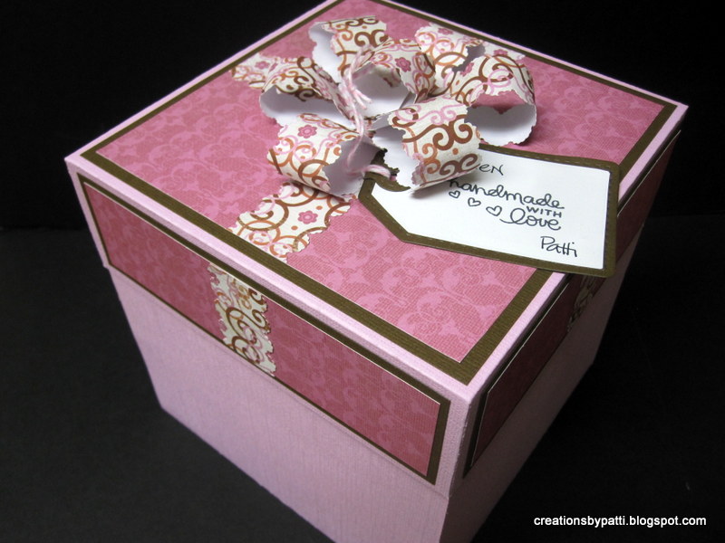 Creations by Patti Birthday Cake Explosion Box