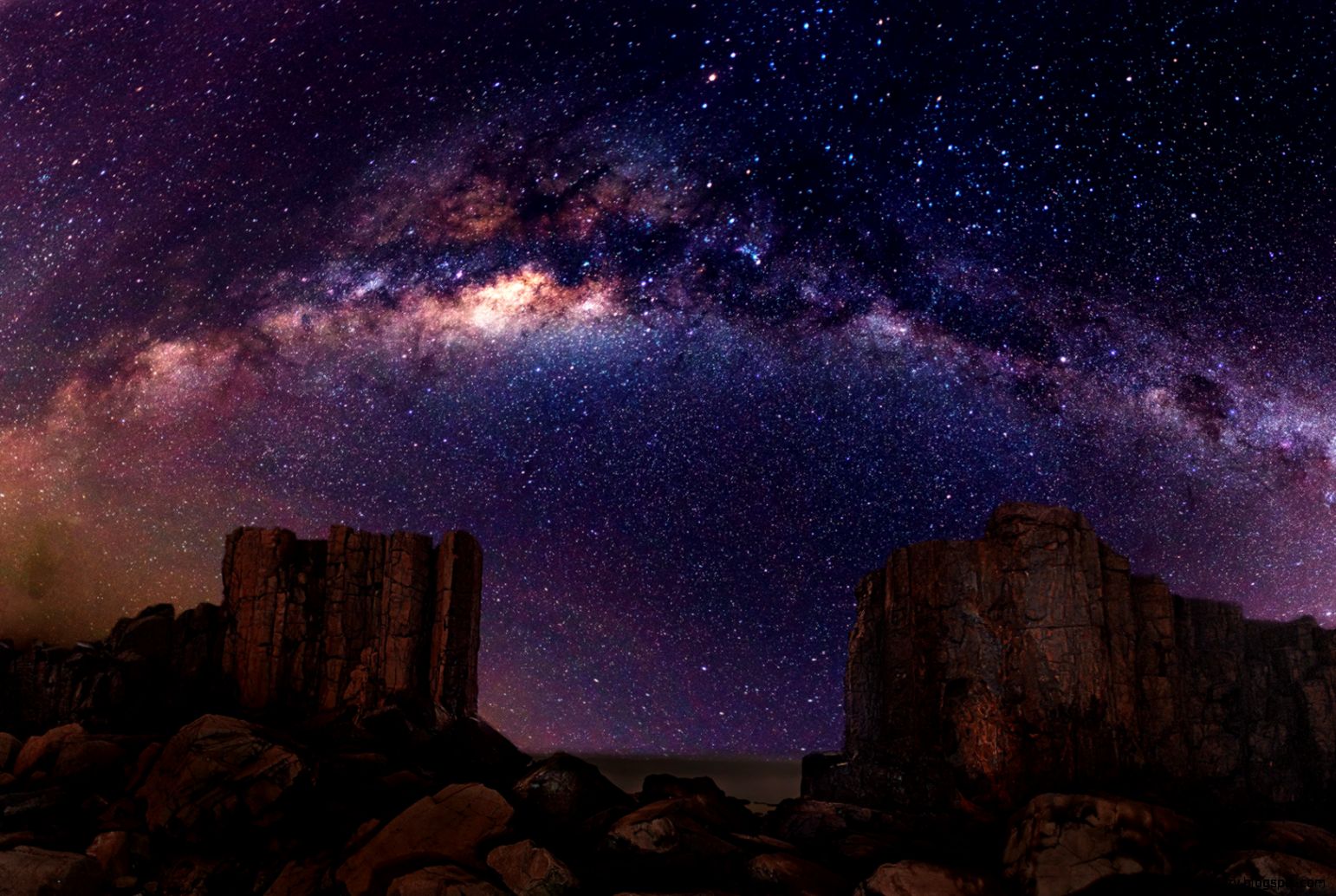 Desert Night Sky Milky Way | Wallpapers Gallery