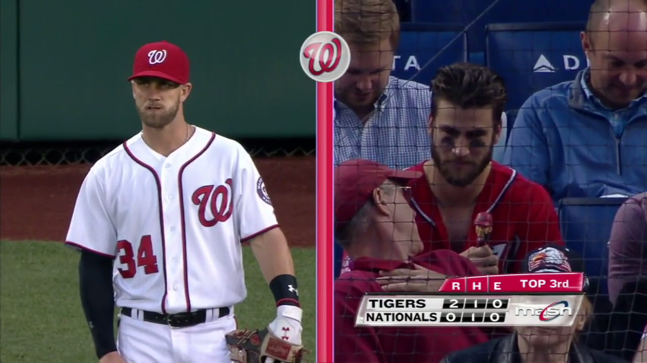 Bryce Harper's lookalike is his complete twin Bob's Blitz