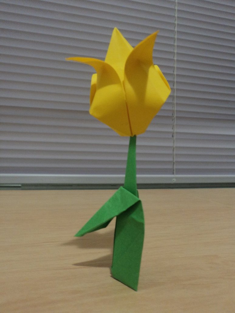  Cara Membuat Origami  Bunga Kertas