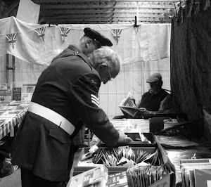 WWII Re-enactors at Vintage Market