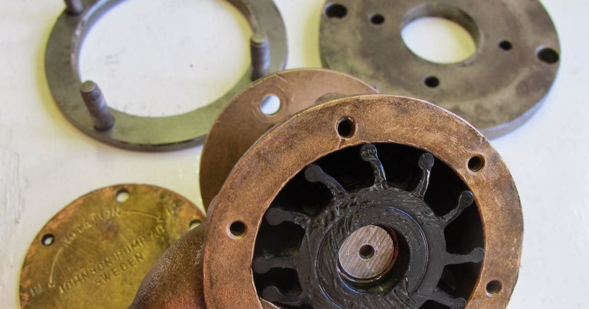 CKD Boats - Roy Mc Bride: Jabsco raw water pump