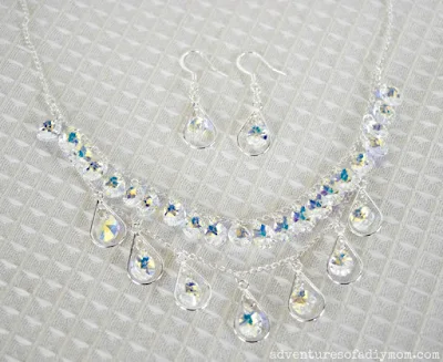 how to make teardrop necklace