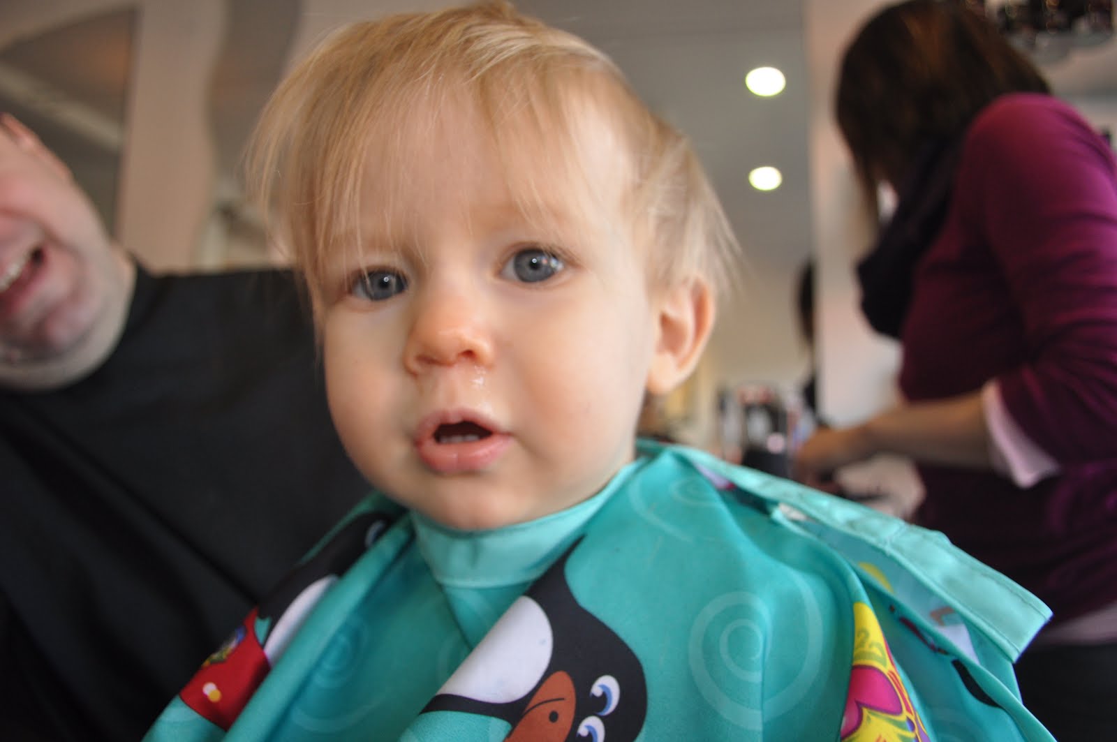 Stream of Consciousness: Baby Boy's first hair cut