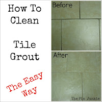 how to clean tile grout the easy way