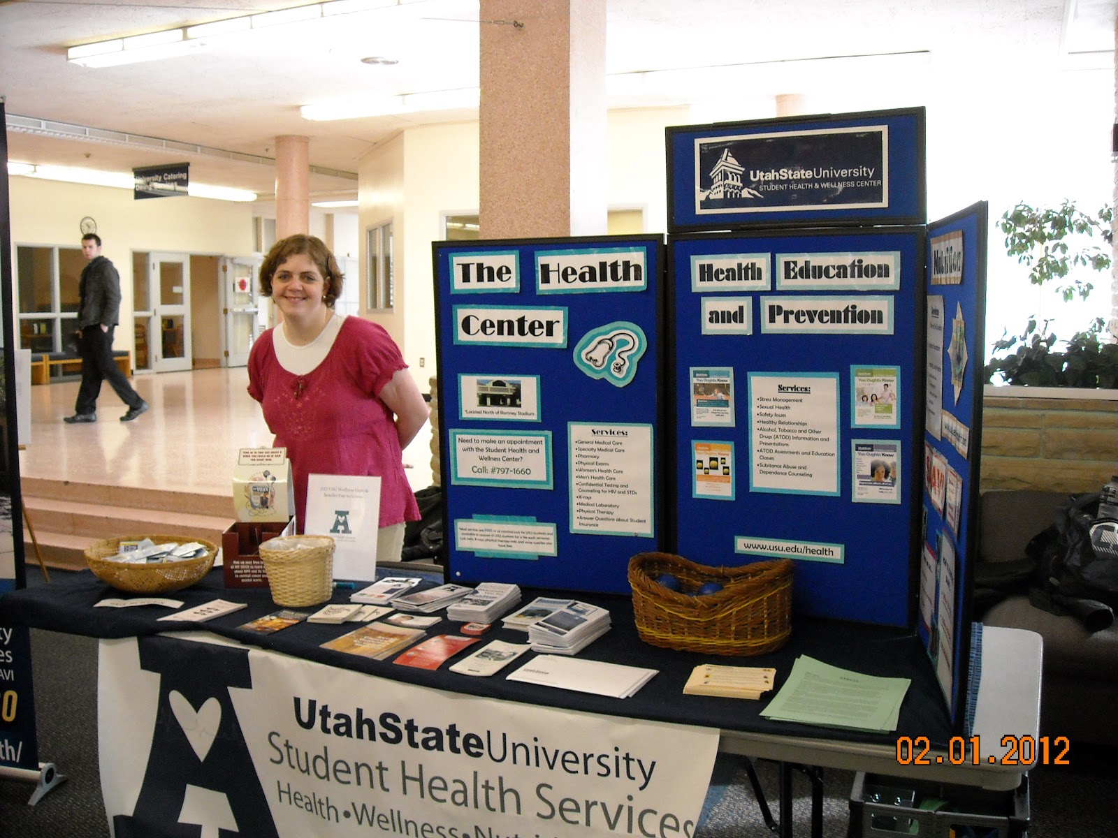 USU Student Health Services: USU Health Fair