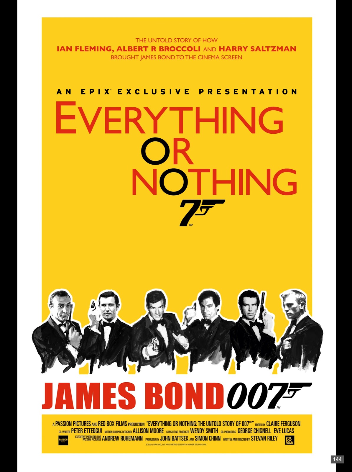 Double O Section New James Bond Documentary Everything or Nothing Airs