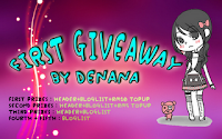 First Giveaway by Denana