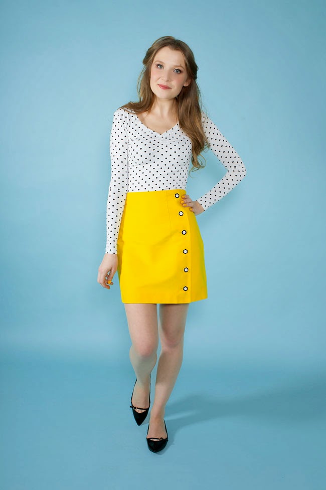Arielle skirt - easy sewing pattern