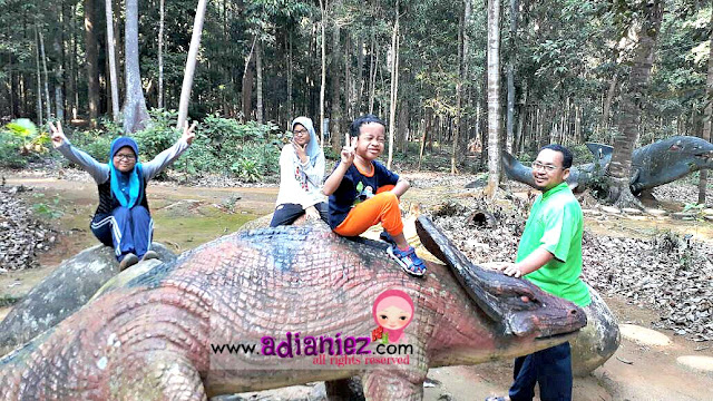Riadah | Titi Gantung, Skytrex Adventure & Kembara Dinosaurs @ Taman Botanical, Ayer Keroh Melaka