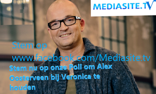 Mediasite.tv start Poll op Facebook: 'Moet Alex Oosterveen blijven bij Radio Veronica?'