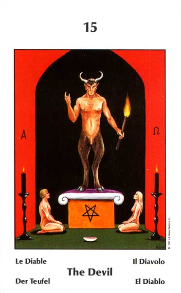 Tarot de Barbara Walker: El Diablo