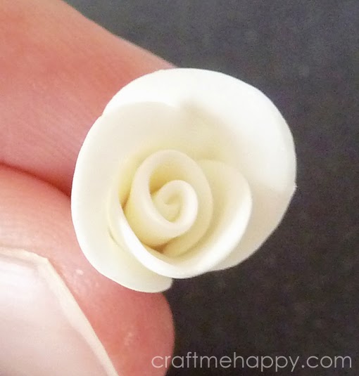 Cold Porcelain Rose Beads | Craft me Happy!: Cold Porcelain Rose Beads