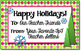 Happy Holidays from your favorite TpT sellers! www.traceeorman.com