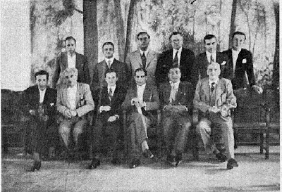 Participantes en el Torneo Internacional de Ajedrez de Reus 1936