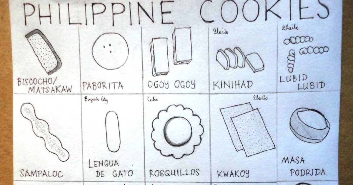Glossary of Filipino Food List of Filipino cookies, biscuits, and crackers