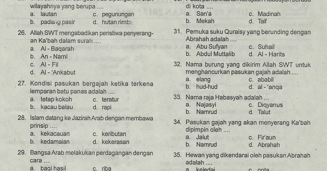 Download soal uas ski kelas 3 mi Download soal uas ski kelas 3 mi