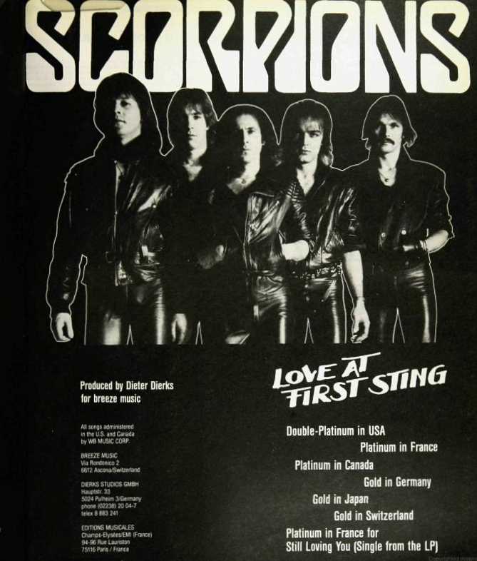 First sting. Группа Scorpions 1984. Группа Scorpions 1996. Scorpions Love at first Sting 1984. Scorpions Love at first Sting 1984 обложка.