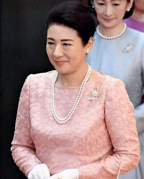 Empress Masako, Crown Princess Kiko, Princess Mako, Princess Kako and other members of the imperial family